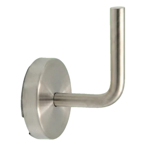 Staffa per corrimano da parete con rosone ⌀ 70 mm – acciaio inox AISI 304 satinato