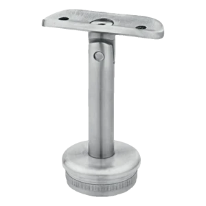 Supporto corrimano snodato a incastro 42,4 mm – acciaio inox AISI 304 satinato