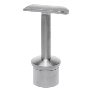 PSG supporto corrimano incollato 42,4 mm acciaio inox AISI 304 satinato H80