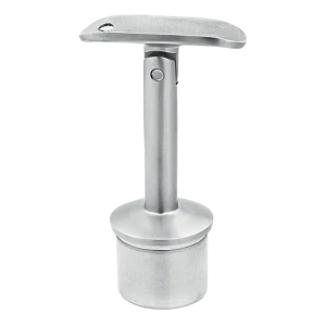 Supporto corrimano balaustra snodabile incollato 48,3 mm – acciaio inossidabile AISI 304 satinato