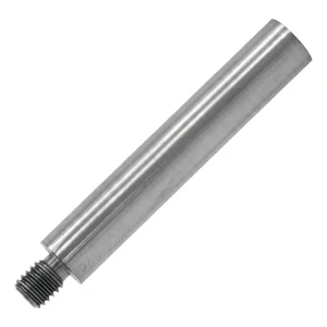 Piantone supporto corrimano ø 14×75 mm AISI 304 – filetto M8/M6, satinato