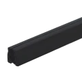PSG Guarnizione per corrimano sovrapposto su vetro 20–21,5 mm – profilo 24×24 mm, L=2500 mm 001-077 (1)