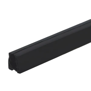 PSG Guarnizione per corrimano sovrapposto su vetro 20–21,5 mm – profilo 24×24 mm, L=2500 mm