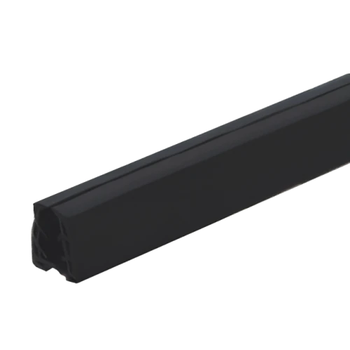 PSG Guarnizione per corrimano sovrapposto su vetro 20–21,5 mm – profilo 24×24 mm, L=2500 mm 001-077 (1)