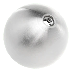 Sfera per balaustra avvitabile ø 80 mm acciaio inox AISI 304 satinato M10