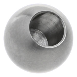 Sfera per balaustra da incollare Ø 20 mm con foro Ø 12 mm – acciaio inossidabile AISI 304
