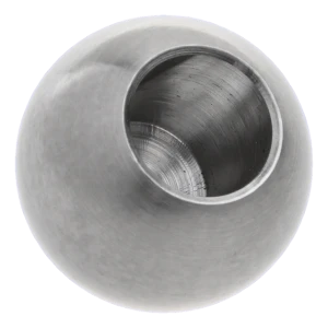 Sfera da incollare per balaustra ø 20 mm – acciaio inossidabile AISI 304 satinato