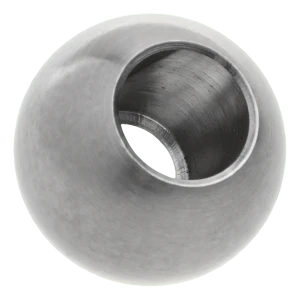 Sfera per balaustra da incollare fi 20 mm, foro 14 mm, acciaio inossidabile AISI 304 satinato