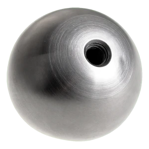 Sfera per balaustra avvitabile piena Ø 20 mm, filettatura M6, acciaio inox satinato