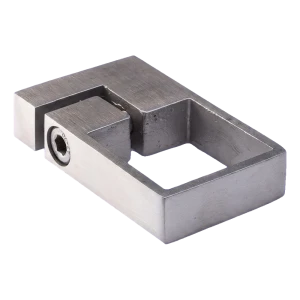 PSG fascetta di serraggio laterale per profilo 40x40 mm – acciaio inox AISI 304 satinato