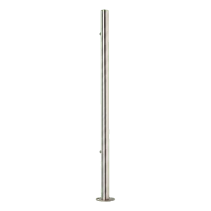 PINOX – palo di balaustra terminale fi 42,4 mm acciaio inossidabile AISI 304 satinato