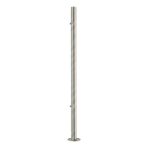 PINOX – colonnino ringhiera angolare ø 42,4 mm h981 mm acciaio inox AISI 304 satinato