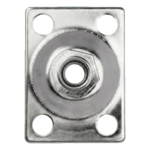 Piastra PSG per cerniera regolabile M12 75×55 mm – acciaio inossidabile AISI 304