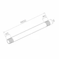Tirante per pensilina di vetro M10x1000 mm – acciaio inossidabile AISI 304, filettatura destra/sinistra, satinato 001-230 (2)