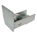 PSG rullo di scorrimento 140 mm con terminale per cancello scorrevole autoportante 001-299 (1)