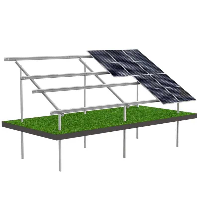 struttura di terra standard per pannelli fotovoltaici